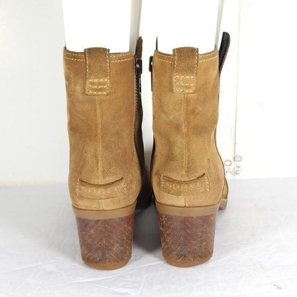 Sorel Women's Kate US 8 Brown Suede Waterproof Side Zip Boots Booties - Picture 10 of 12